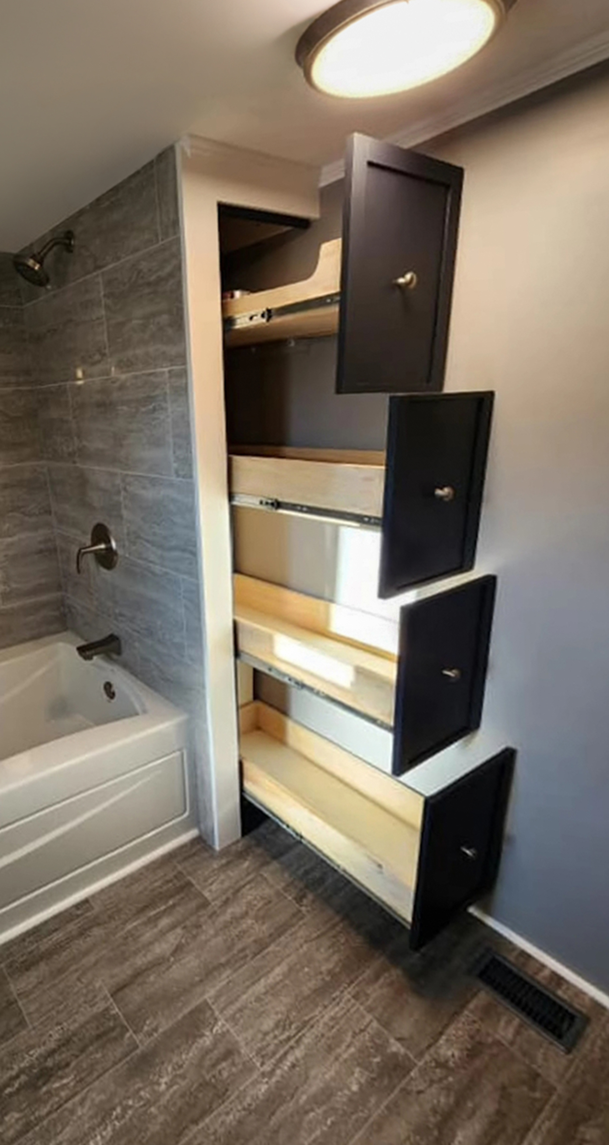 Bathroom structural restoration